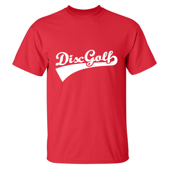 Disc Golf T Shirt DISCGOLF LOGO Discgolfer Discgolfing Shirt - Picture 1 of 16
